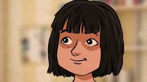 В окне.Страшная рисованная история.(анимация)