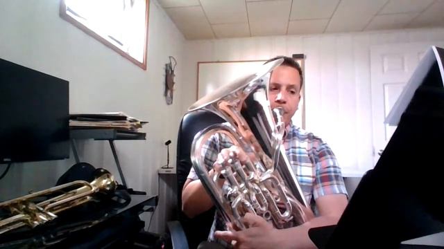 Star Wars, arr. Carl Strommen - Trombone/Baritone/Bass part - Full Song смотреть онлайн