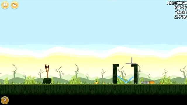 Mighty Eagle 100% Angry Birds 2-7 Прохождение Могучий Орёл 100% смотреть онлайн