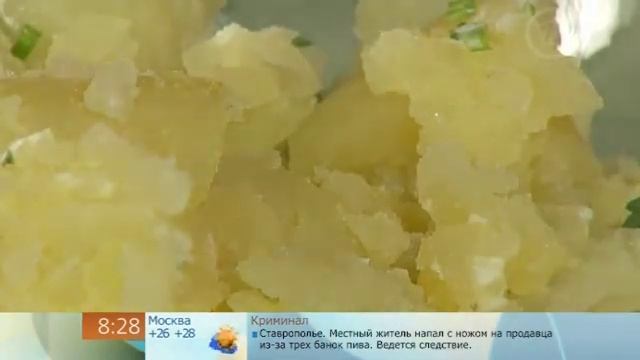 Картофель, начиненный зеленым луком смотреть онлайн