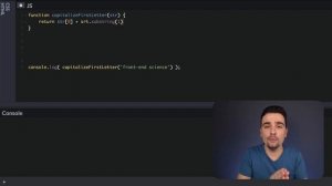 Как сделать первую букву в строке Заглавной. Решения на CSS и JS