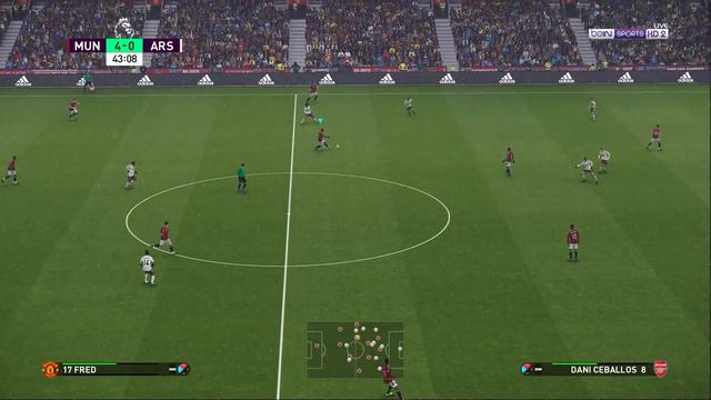 Arsenal vs Manchester United - eFootbal PES 2021 Season Update смотреть онлайн