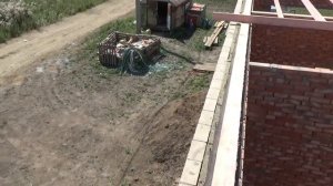 вальмовая кровля часть 1(потолочное перекрытие)