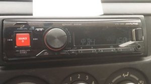 Аудио настройки Alpine UTE-72BT