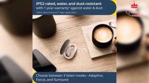 Jabra Enhance Plus Self-Fitting OTC Rechargeable Hearing Aids for Advanced Hearing Enhancement