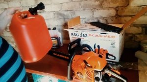 Бензопила ►Carver RSG 262 ►мое первое видео ►Обзор