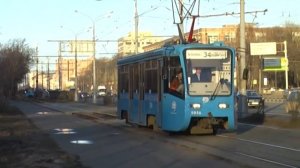 Весна с трамваями #1 | Московский трамвай 03.04.2019