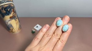 Натуральные минералы в серебре