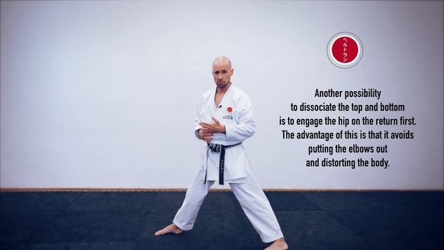JKA karaté training : Travail en mode élastique hanchesépaules en SHOTOKAN KARATE DO VIDEO N66