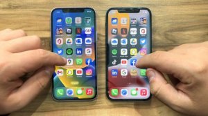 iOS 15 vs iOS 16 on iPhone 12 (late 2022)