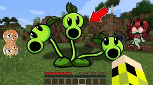 Я нашёл РАСТЕНИЯ ПРОТИВ ЗОМБИ в майнкрафт ! PLANTS VS ZOMBIES FRIDAY NIGHT FUNKIN MINECRAFT