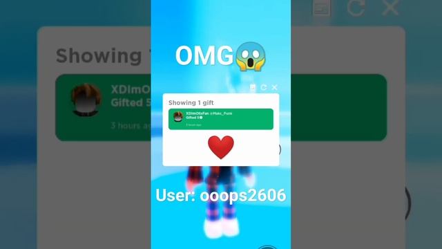 OMG ❤❤❤ #roblox #iloveyou