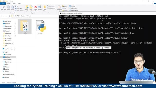 How to create, activate, and deactivate python Virtual Environment and Requirements txt