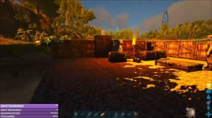 Ark Survival Evolved Live Learning and surviving Multiplayer Gameplay Day-2 .