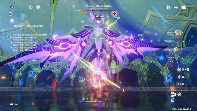 [Genshin Impact] | Espiral del Abismo 3.8 | LISA AGGRAVATE & NAHIDA NATIONAL - Piso 12 | 9 Estrella смотреть онлайн