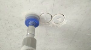 Сверление бетона дрелью ken 6110, коронка Distar