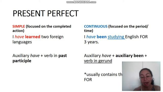 Present Perfect