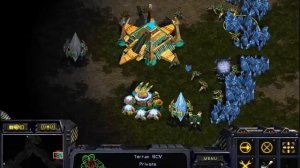 Starcraft Brood War in Python T vs P