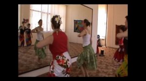 Обучение гавайским танцам, Студия Алоха.wmv