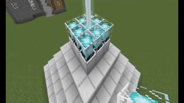 как сделать супер мощный маяк в minecraft 1.4.4 1.4.5 смотреть онлайн