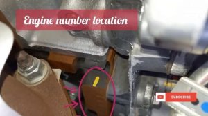 Toyota Hilux 2.4 (GUN125L) Chassis and engine(2GD) Number location