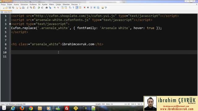 Cufon Font Kullanımı, Avantajları ve Dezavantajları смотреть онлайн