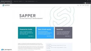 Что такое Sapper (Sapper framework)