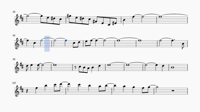 Я не забуду тебя (Сибирские морозы). В Кузьмин. Ноты для альт саксофона смотреть онлайн