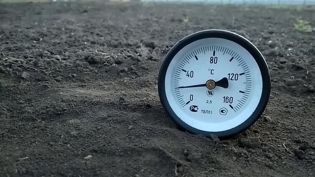 Замер температуры почвы. смотреть онлайн