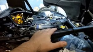 Mitsubishi Delica L300. воздух в системе