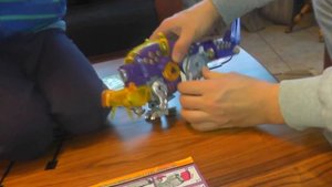 #ДИНОЗАВР #ТРАНСФОРМЕР #ДИНОБОТ Распаковка Игрушки DinoBots Dinosaur Transformer Blaster