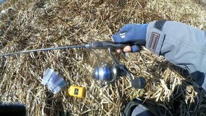 Весенняя ловля на мормышку. Рыбалка с Dayo Liropus. Плотва на мормышинг.