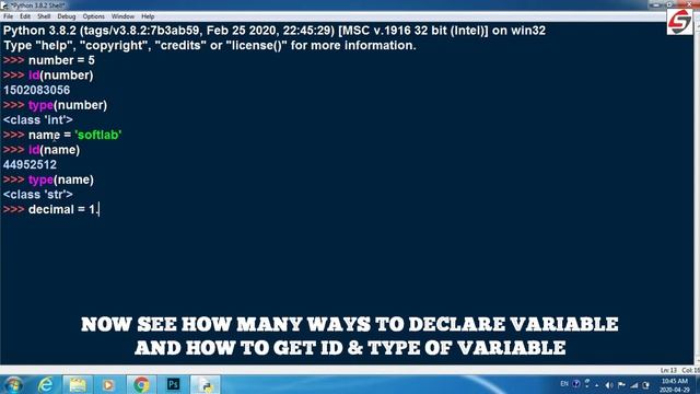 #11 Rules and type of Python variables Step by Step - Python Tutorial for Beginners