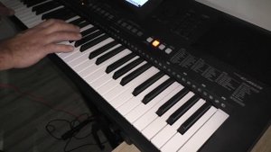 Дым сигарет с ментолом.Yamaha PSR E463