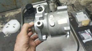 План сборки ТНВД SSANGYONG A6650700401 с электрическим ТННД.