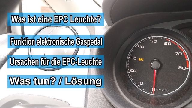 EPC Kontrollleuchte leuchtet beim Auto - Was tun? / EPC Leuchte Ursachen смотреть онлайн