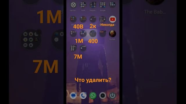 что удалить?