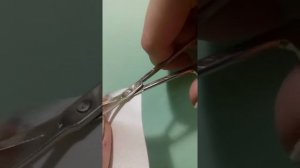 Видео отзыв Шелк для ремонта ногтей, 10см 2штуп