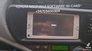 TOYOTA NSCP-W62 SOFTWARE SD CARD +94703600309
