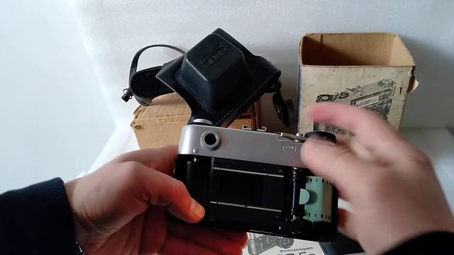 Vintage camera  FED-5B Camera Industar Lens 61