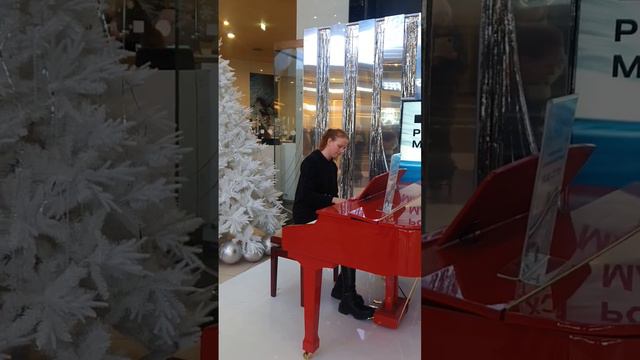 ТИХАЯ НОЧЬ. исполнение в ТЦ ГАЛЕРЕЯ САНКТ-ПЕТЕРБУРГ. смотреть онлайн