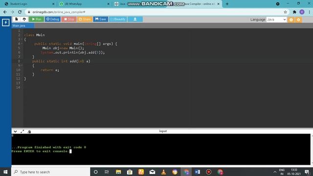 CLASS AND OBJECTS (IMPLEMENTATION USING JAVA)-PART2