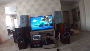 LUXMAN L-570z's Сравнение Technics SB-MX200D & YAMAHA - FX 3 часть 2