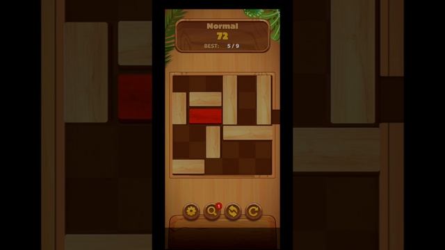 Unblock : Sliding Block Puzzle Normal Level 72