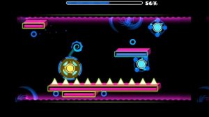 Geometry Dash - Deadlocked (FULL VER) All Coin / ♬ Partition
