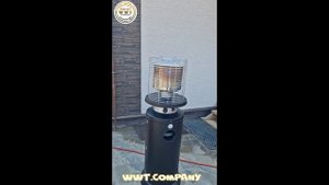 Уличный газовый обогреватель WWT 13H Black