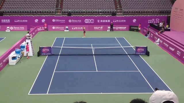 Taipei OEC Open 2018 R32: Sabine Liciski (GER) vs Misaki Doi (JPN) match point. смотреть онлайн