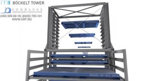 Складская система хранения листового металла - стеллажи металлопроката Boeckelt Tower - КИИТ