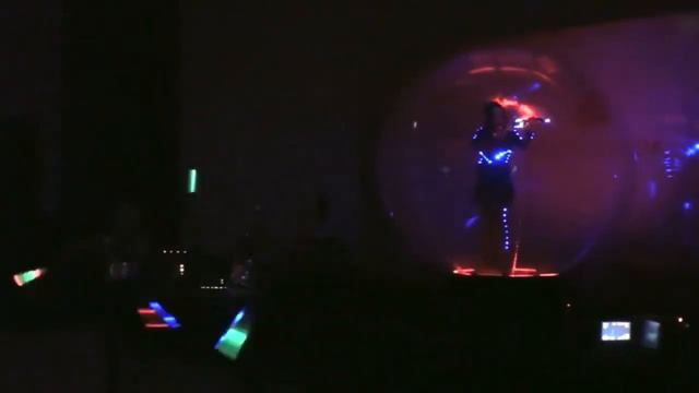 Zain LED Violin in Bubble