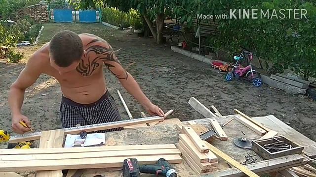 Дачный шезлонг